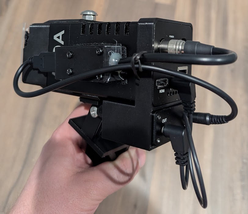 Full camera setup with